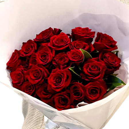 24 Red Roses Bouquet